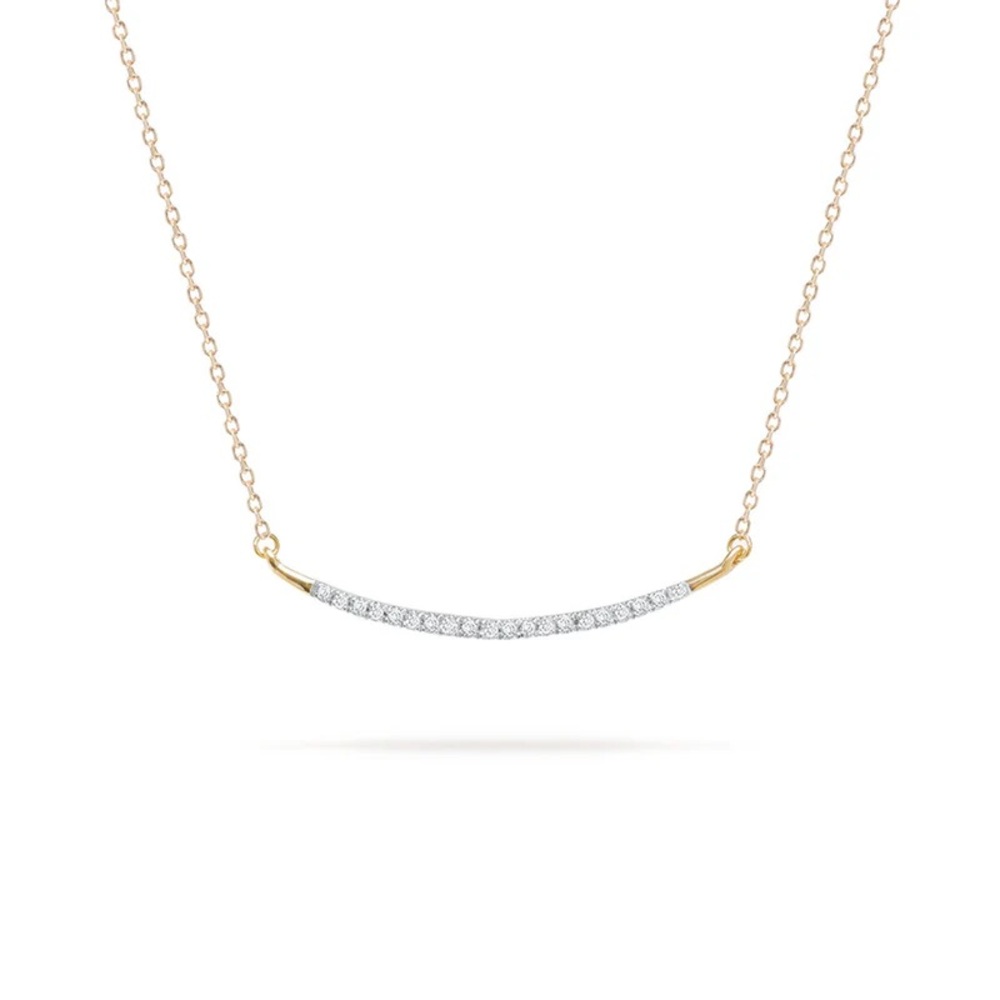 Adina Reyter Pave Curve Necklace